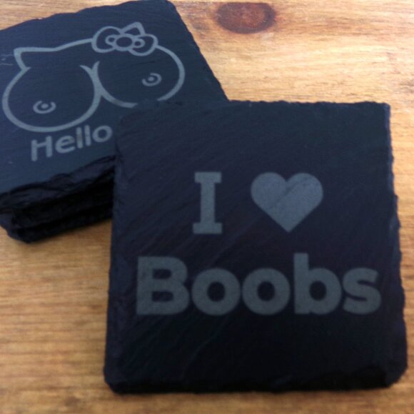 B**BY Coasters (set of 4) - Picture 6 of 7